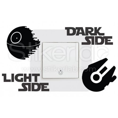 Starwars 1 stiker oko prekidaca